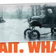 Illustration for article titled Someone Help Me Figure Out Whats Going On With This Bonkers Lifted Model T In This Old Picture